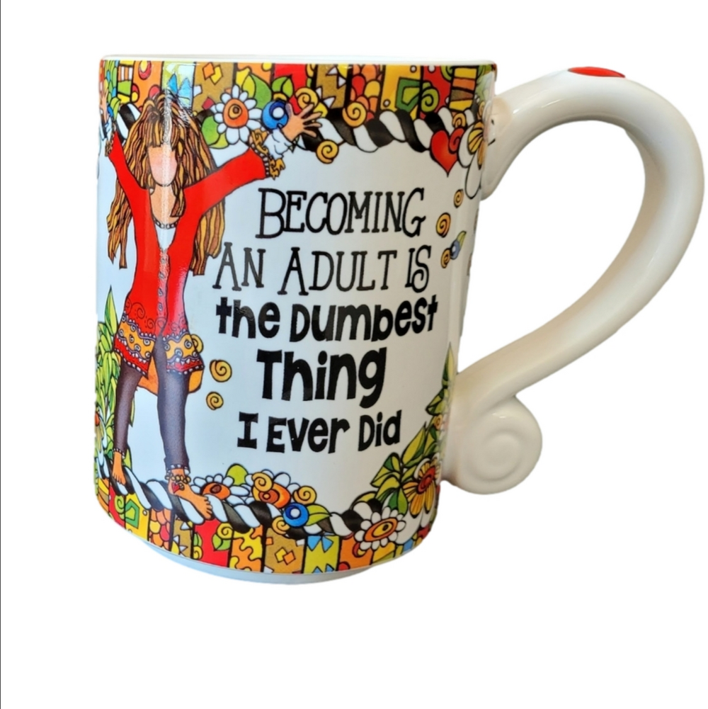 Suzy Toronti Mug Becoming An Adult Quote